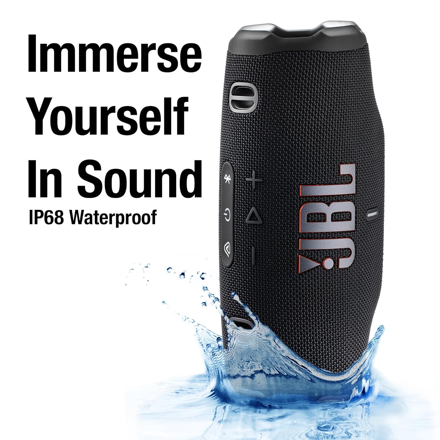 JBL Charge 6 Portable Bluetooth Speaker (Black) | IP68 Waterproof, DustProof, and DropProof, Outdoor Wireless Audio |28Hrs Playtime + Travel Case Bundle mahajan electronics onilne