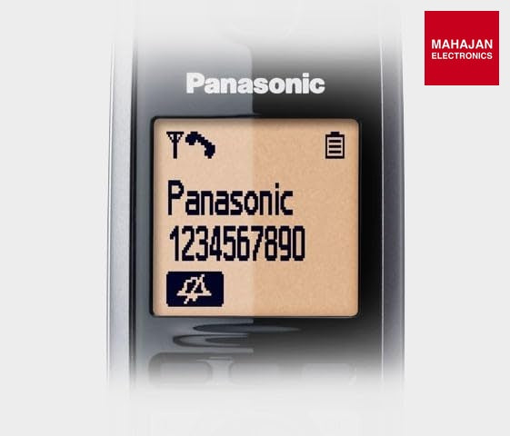 Panasonic Single Line 2.4GHz KX-TG3712SXB Digital Cordless Telephone (Black) β Mahajan Electronics image 4 β Mahajan Electronics Online.