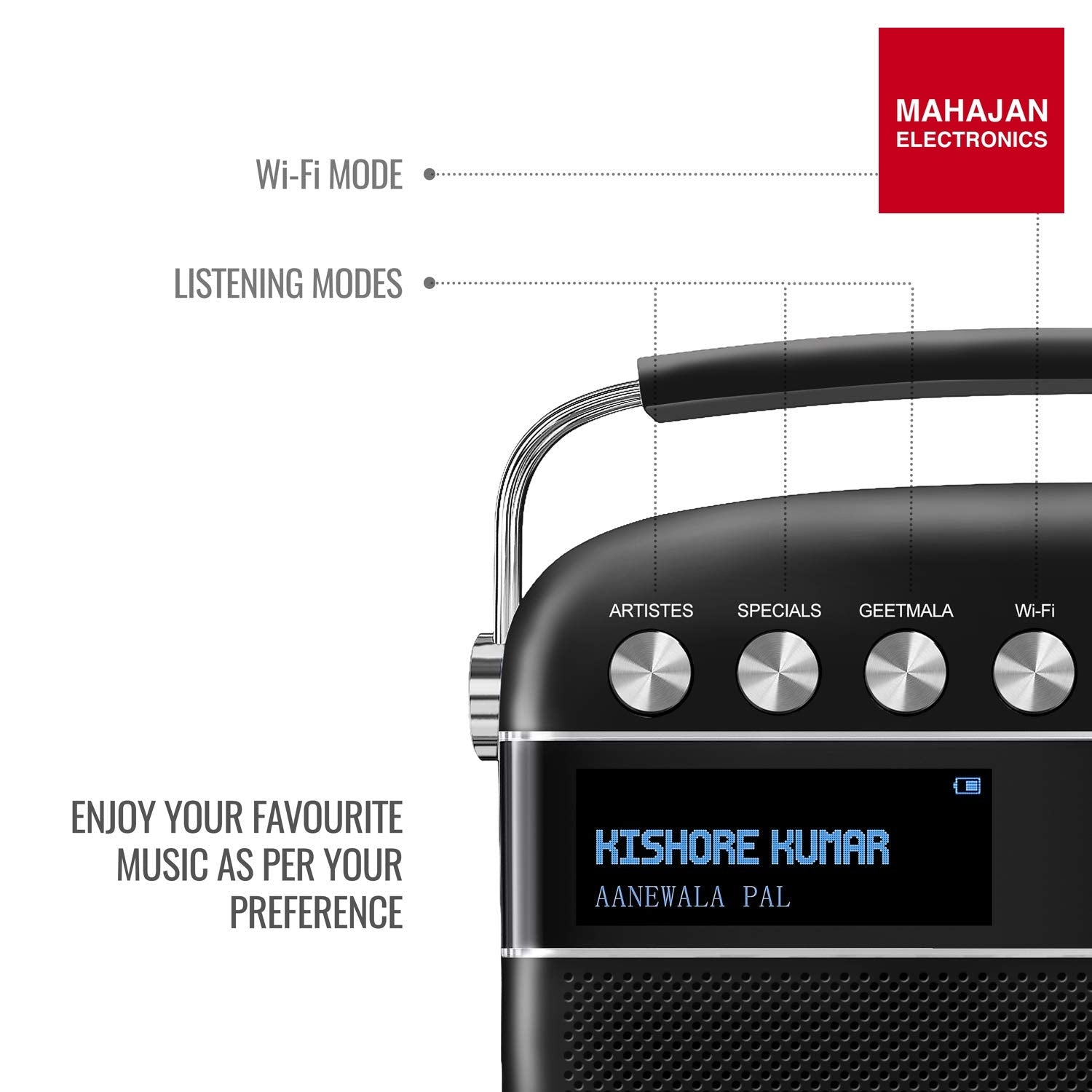 Saregama Carvaan 2.0 Hindi Portable Music Player 5000 Pre-Loaded Songs with Podcast, FM/BT/AUX (Classic – Mahajan Electronics Online.