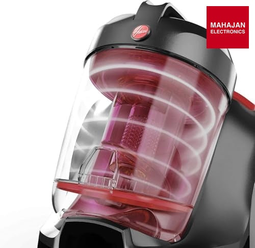 Hoover Power 6 Canister Vacuum Cleaner 2200W Graphite/Red – Mahajan Electronics Online.