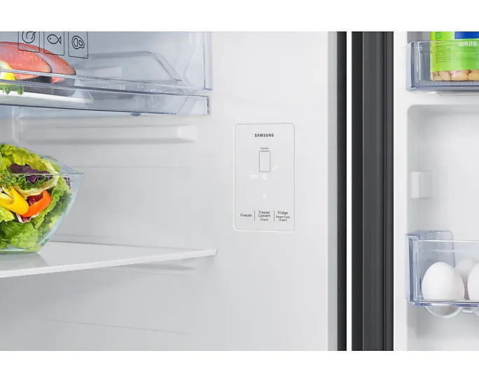 Samsung RT56DG7A6AB1TL 530L 5-in-1 Convertible Double Door Refrigerator – Black Matt, Twin Cooling, Wi-Fi Enabled, Digital Inverter Mahajan Electronics online