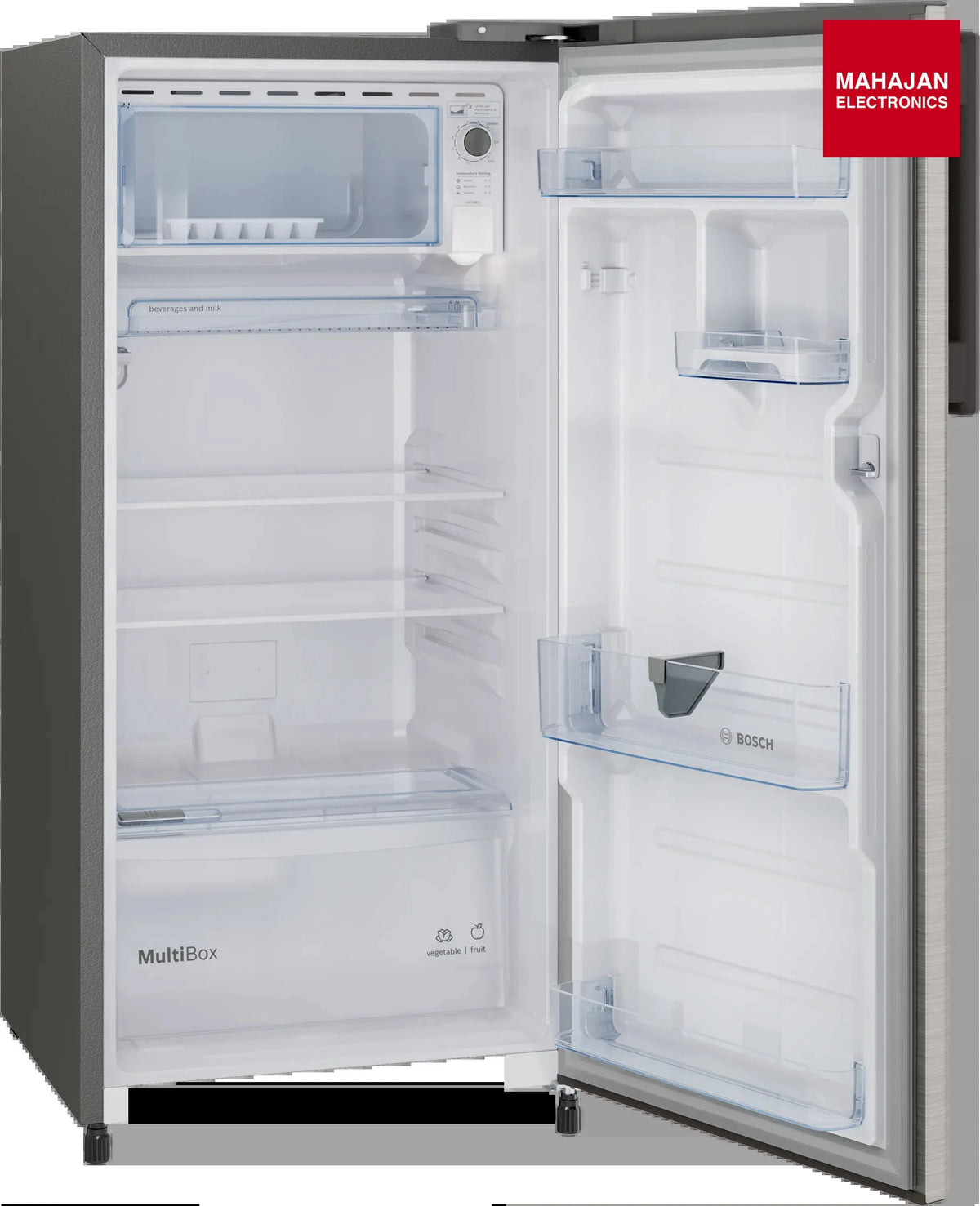 Bosch COT18S41EI free-standing fridge 185L 1 Single Door Refrigerator with Inverter Compressor, Toughened – Mahajan Electronics Online.