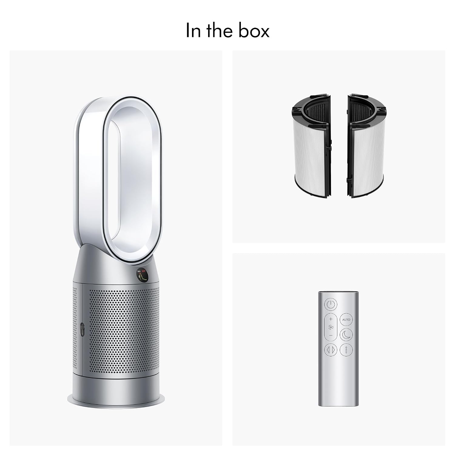 Dyson Air Purifier Hot+Cool HP11 | 3 in 1- Heater, fan & purifier | Removes 99.95% of allergens & pollutants PM 0.1 | Control via remote, App, voice assistants | 2 Year Warranty Dyson