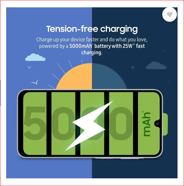 Samsung Galaxy F17 5G (Violet Pop, 128 GB) (8 GB RAM) Mahajan Electronics Online