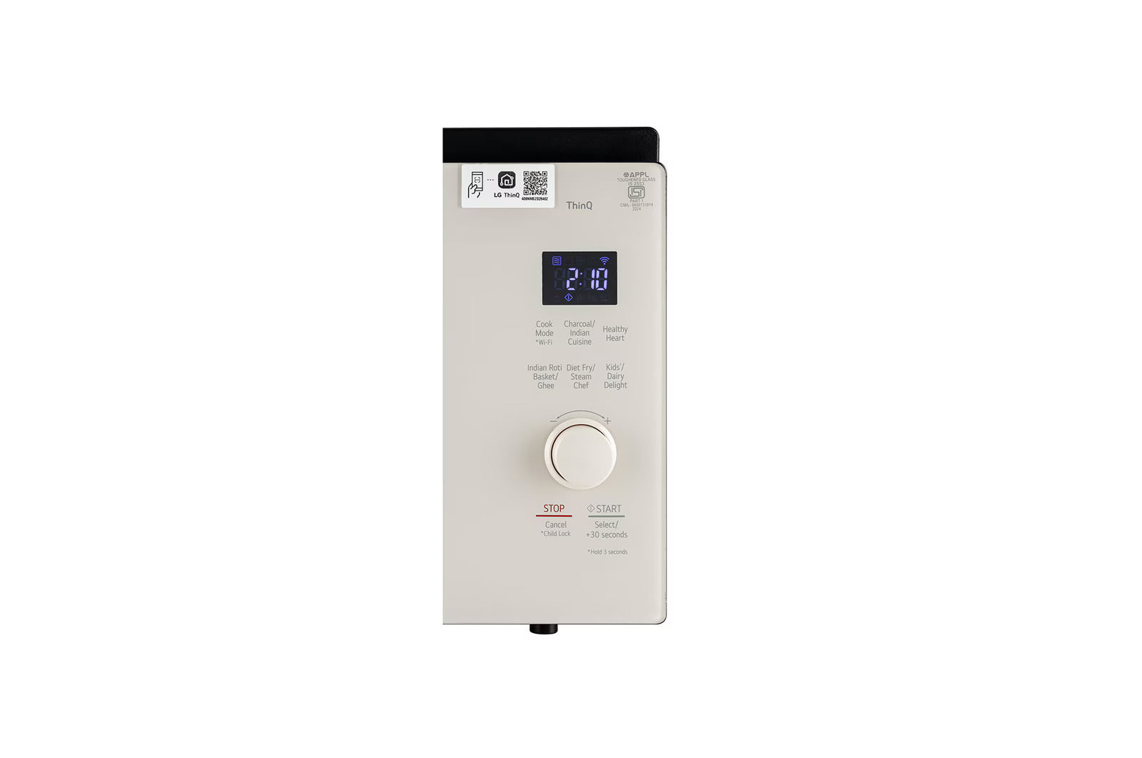 LG MJEN326SBW 32 L Scan-To-Cook Charcoal Convection Microwave Oven with Charcoal Lighting Heater Mahajan Electronics Online
