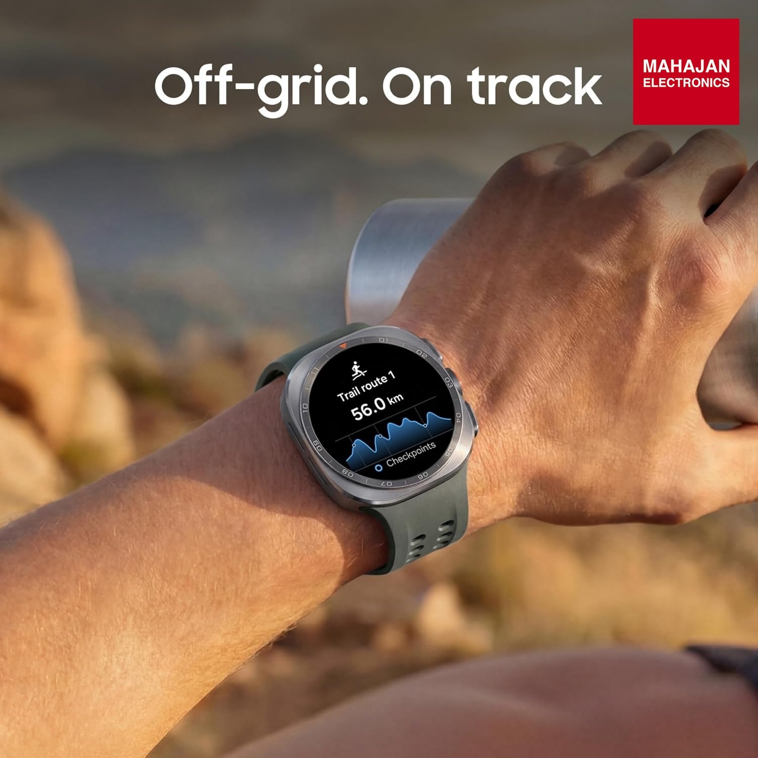 Samsung Galaxy Watch Ultra2 (47mm LTE, Titanium Grey) Samsung – Mahajan Electronics Online.