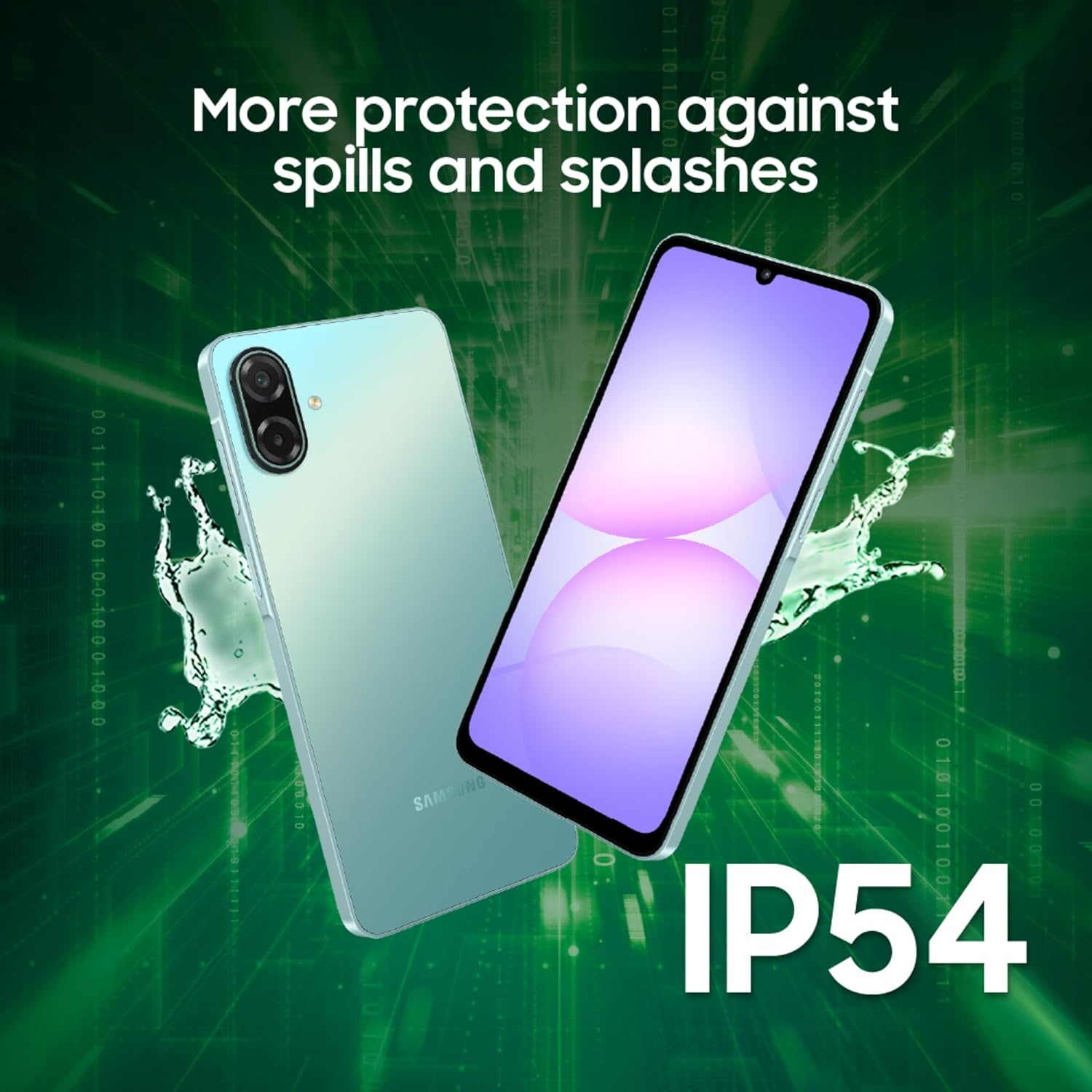 Samsung Galaxy A07 5G Smartphone (Light Green, 6GB RAM, 128GB Storage) | 120Hz Refresh Rate | Massive 6000mAh Battery | 50MP True Dual Camera | 6 Gen OS Upgrades | Knox Vault Mahajan Electronics Online