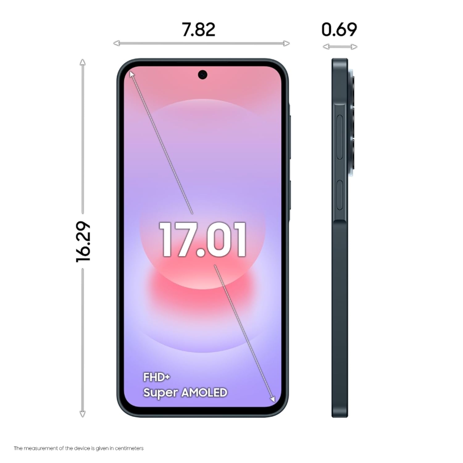 Samsung Galaxy A37 5G (Awesome Graygreen, 8GB RAM, 128GB Storage), Agentic AI, Triple Camera with Nightography Video, 2 Days Battery Life, 6 Gen OS Upgrades, IP68, 7.4mm Sleek, with No Cost EMI Mahajan Electronics Online