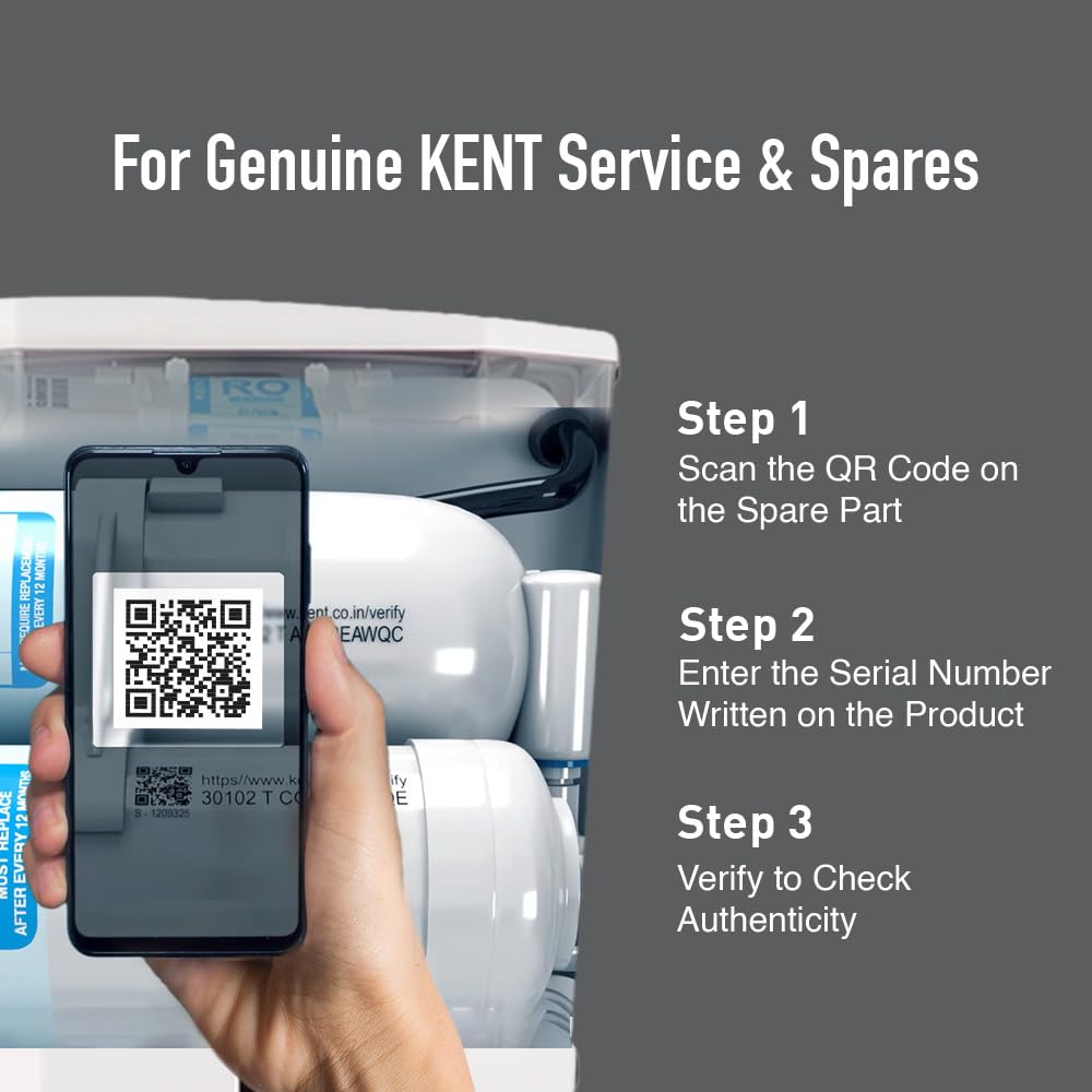 KENT Grand Plus RO Water Purifier | 4 Years Free Service | ISI Marked | Multiple Purification Process | RO + β Mahajan Electronics Online.