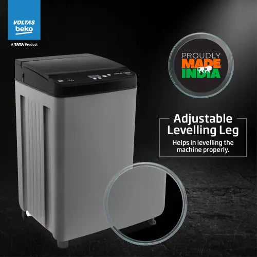 Voltas Beko WTL7004UEA/SPBPOD 7 Kg 5 Star Fully Automatic Top Load Washing Machine with Double Waterfall | 4 Wash Programs | Purestream Pulsator Mahajan Electronics Online