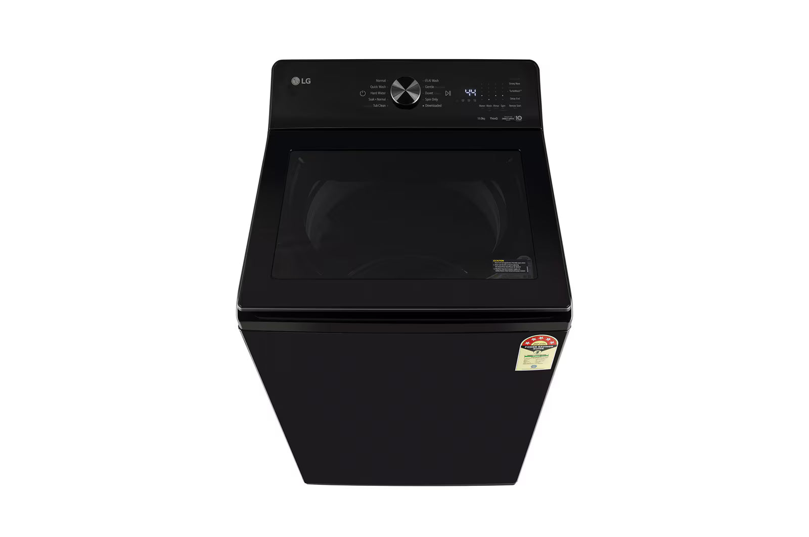 LG TX311NWO 11Kg Top Load Washing Machine, AI Direct Drive™, 6 Motion DD, Onyx Black, 5 Star Mahajan Electronics Online