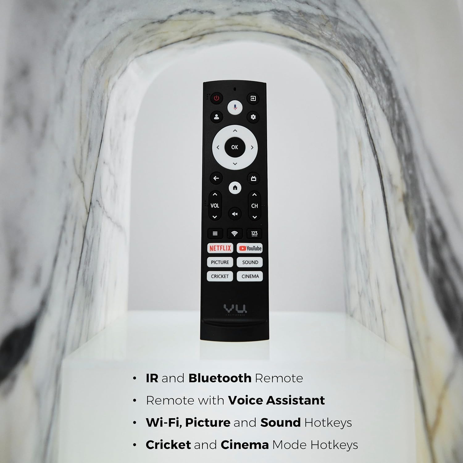 Vu 55VIBE-DV 139cm (55 inches) Vibe Series 4K QLED Smart Google TV Mahajan Electronics Online