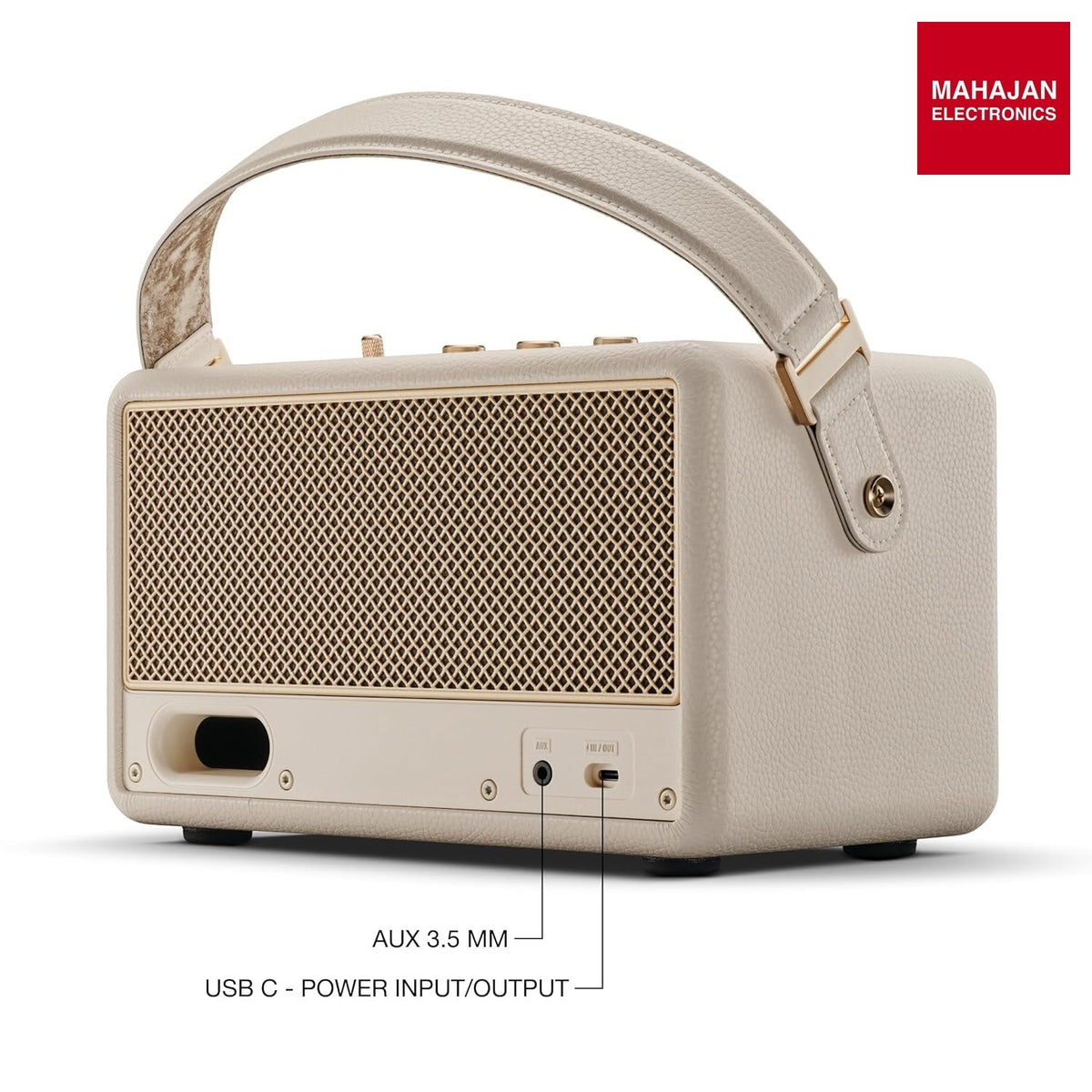 Marshall Kilburn III Portable Bluetooth Speaker with 50+ Hours of Portable Playtime, (360° Sound), Dust & – Mahajan Electronics Online.