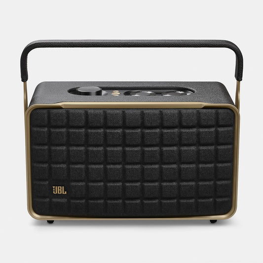 JBL AUTHENTICS 300 Smart home speaker with Wi-Fi, Bluetooth and Voice Assistants with retro design Mahajan Electronics Online