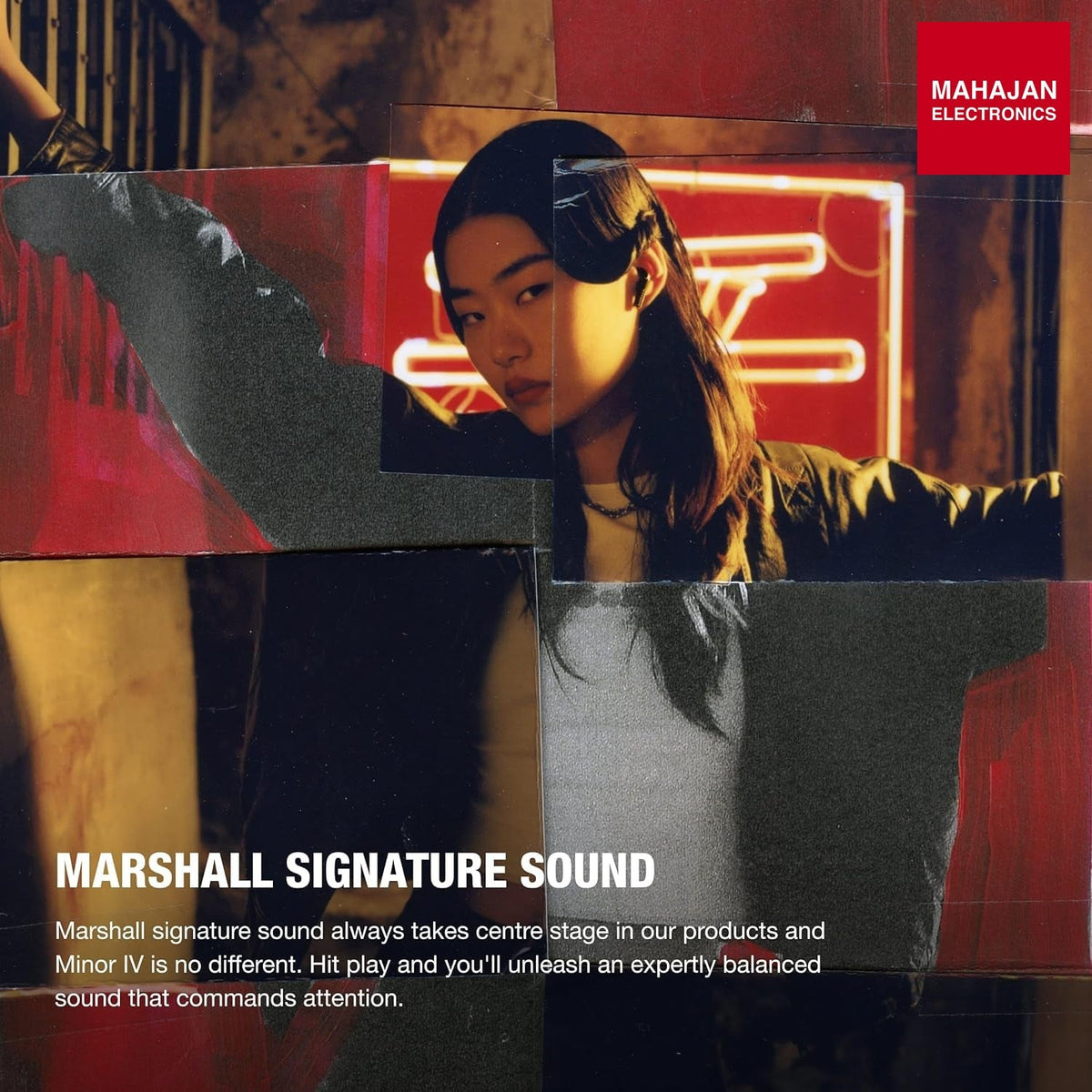 Marshall Minor IV Wireless Earbuds with 30+ Hours of Playtime, Water-Resistant, Wireless Charging- Black – Mahajan Electronics Online.