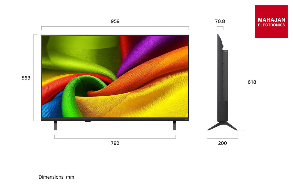 LG 43NU880BPLA 43 Inch Nano 4K UHD Smart TV – Mahajan Electronics Online.