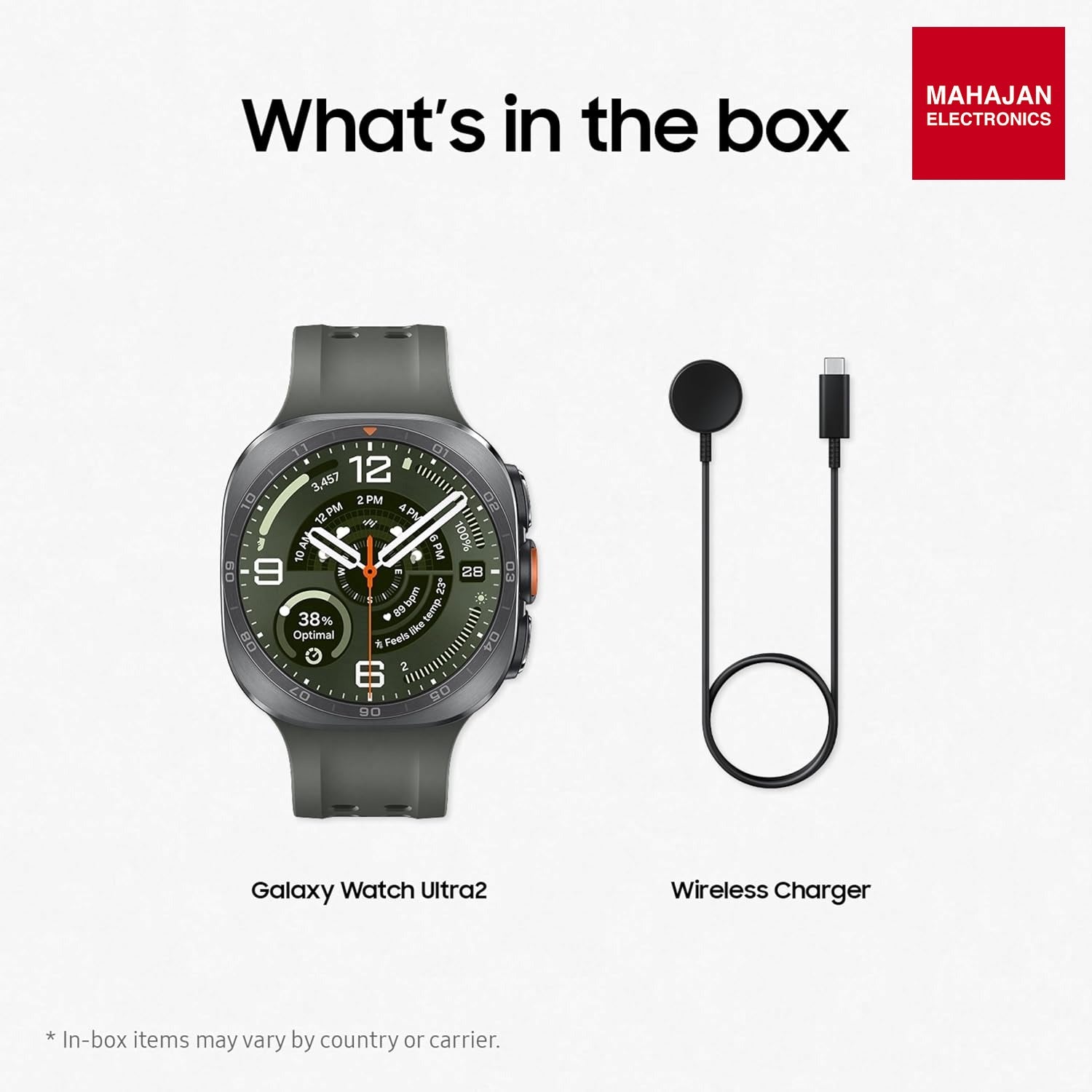 Samsung Galaxy Watch Ultra2 (47mm LTE, Titanium Silver) Samsung – Mahajan Electronics Online.