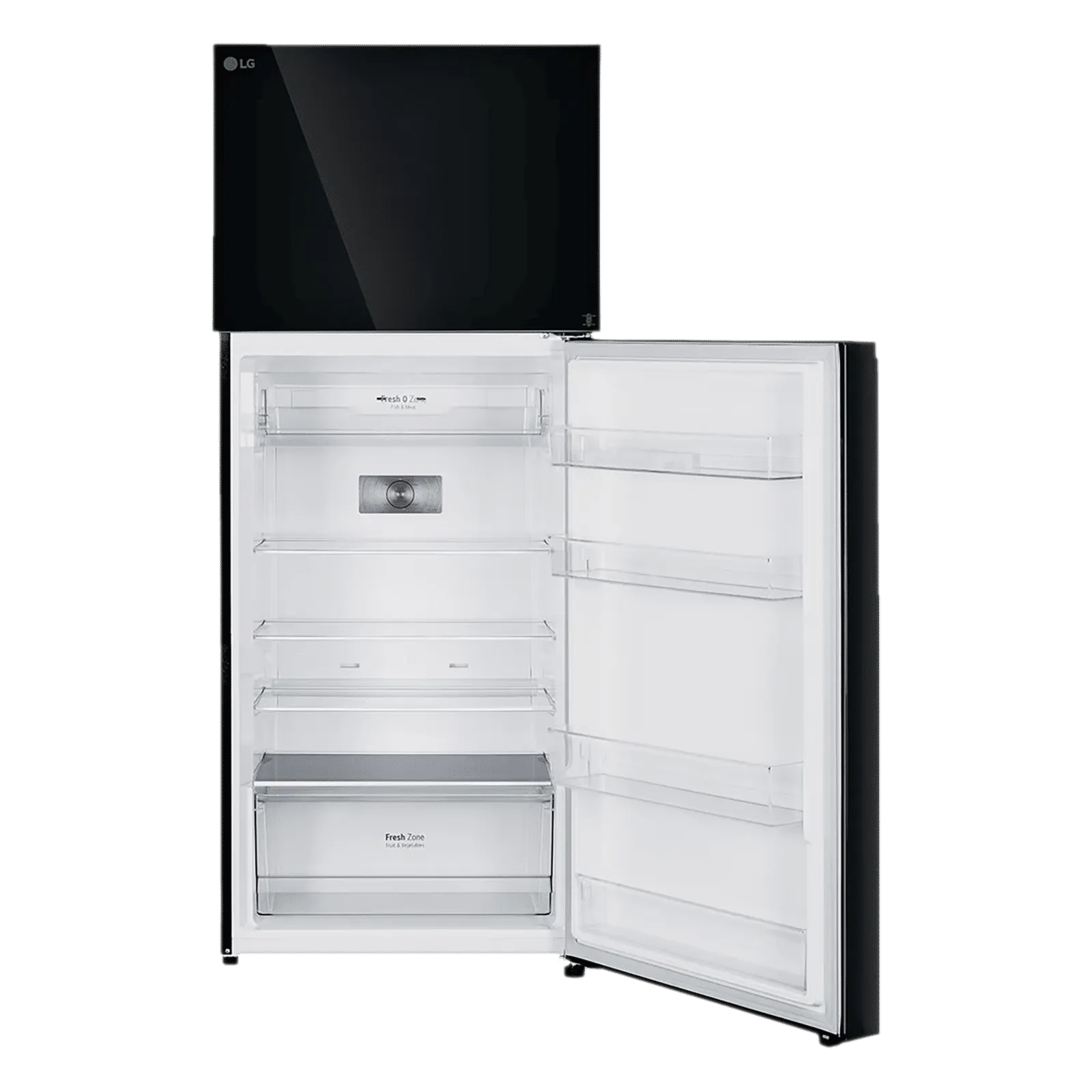 LG GLT4026SNBM 398 Litres 2 Star Frost Free Double Door Convertible Refrigerator with Smart Diagnosis ( Black – Mahajan Electronics Online.