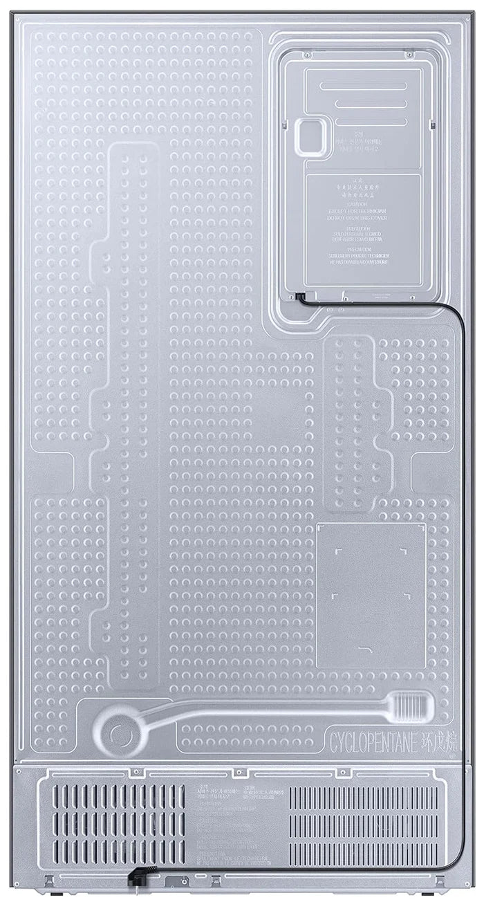 Samsung RS76CG8103B1HL 653L 3 Star Inverter Side-by-Side Refrigerator | Twin Cooling Plus | Wi-Fi Enabled with SmartThings | Black Mahajan Electronics Online