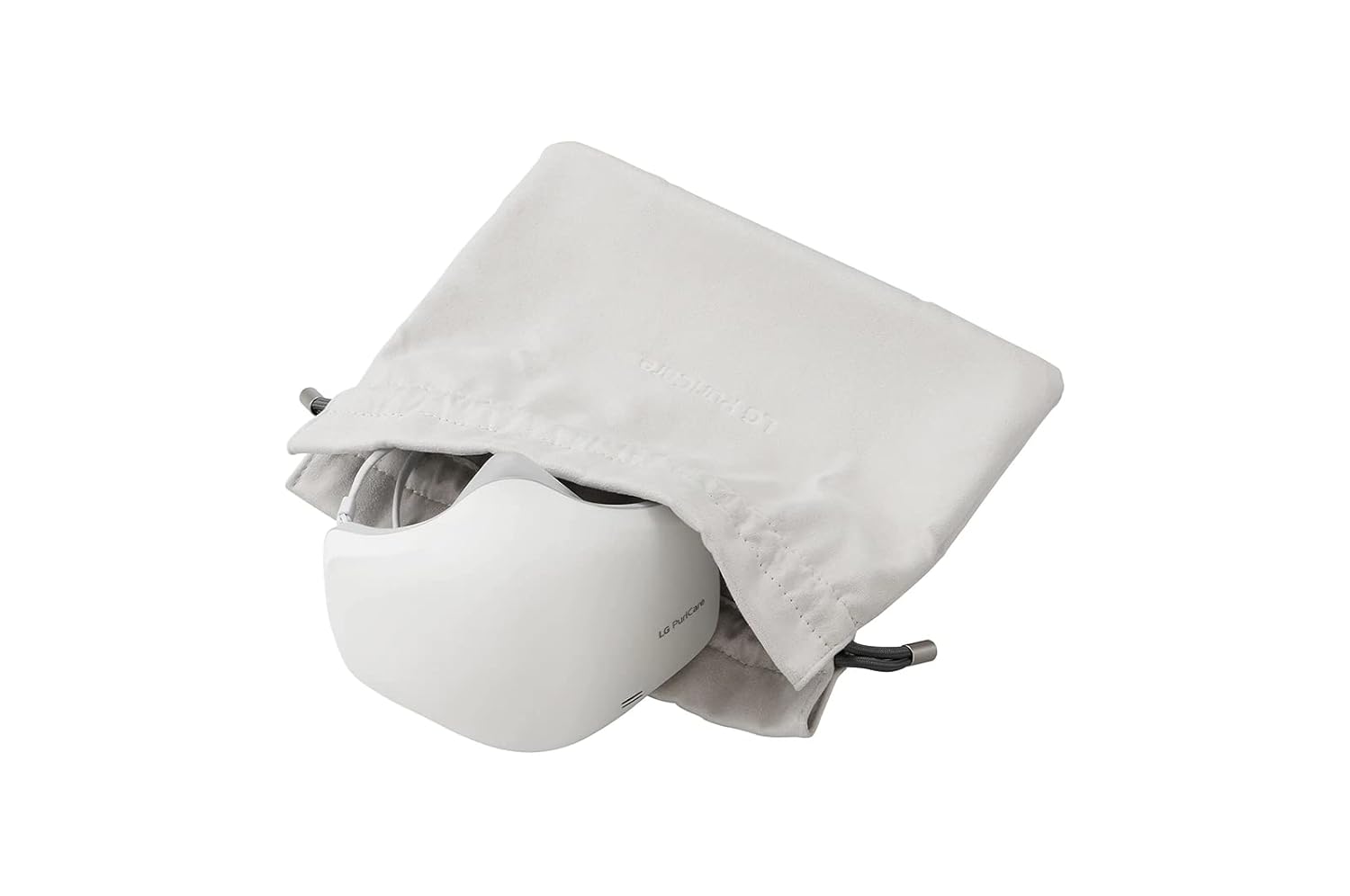 LG Puricare Wearable Air Purifier Creamy White Ap551Awfa, HEPA Mahajan Electronics Online
