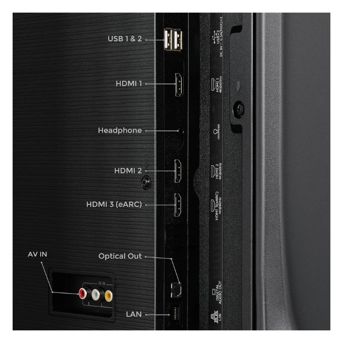 VU 43VIBE-DV 43 Inch 4K QLED Google TV with Dolby Vision, Atmos, 88W Soundbar, HDMI 2.1 & MEMC – Bezel-Less Smart LED TV with 3 Year Warranty Mahajan Electronics Online