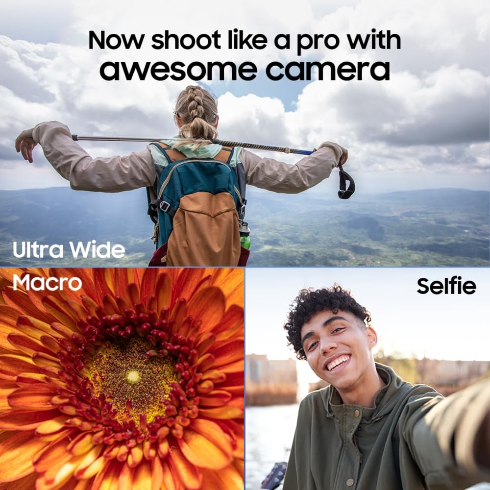 Samsung Galaxy A17 5G (Black, 8GB RAM, 256GB Storage) | 50 MP No Shake Camera | Gemini Live | Circle to Search | Super AMOLED | Corning Gorilla Glass Victus | 7.5mm Sleek | AI | Without Adapter