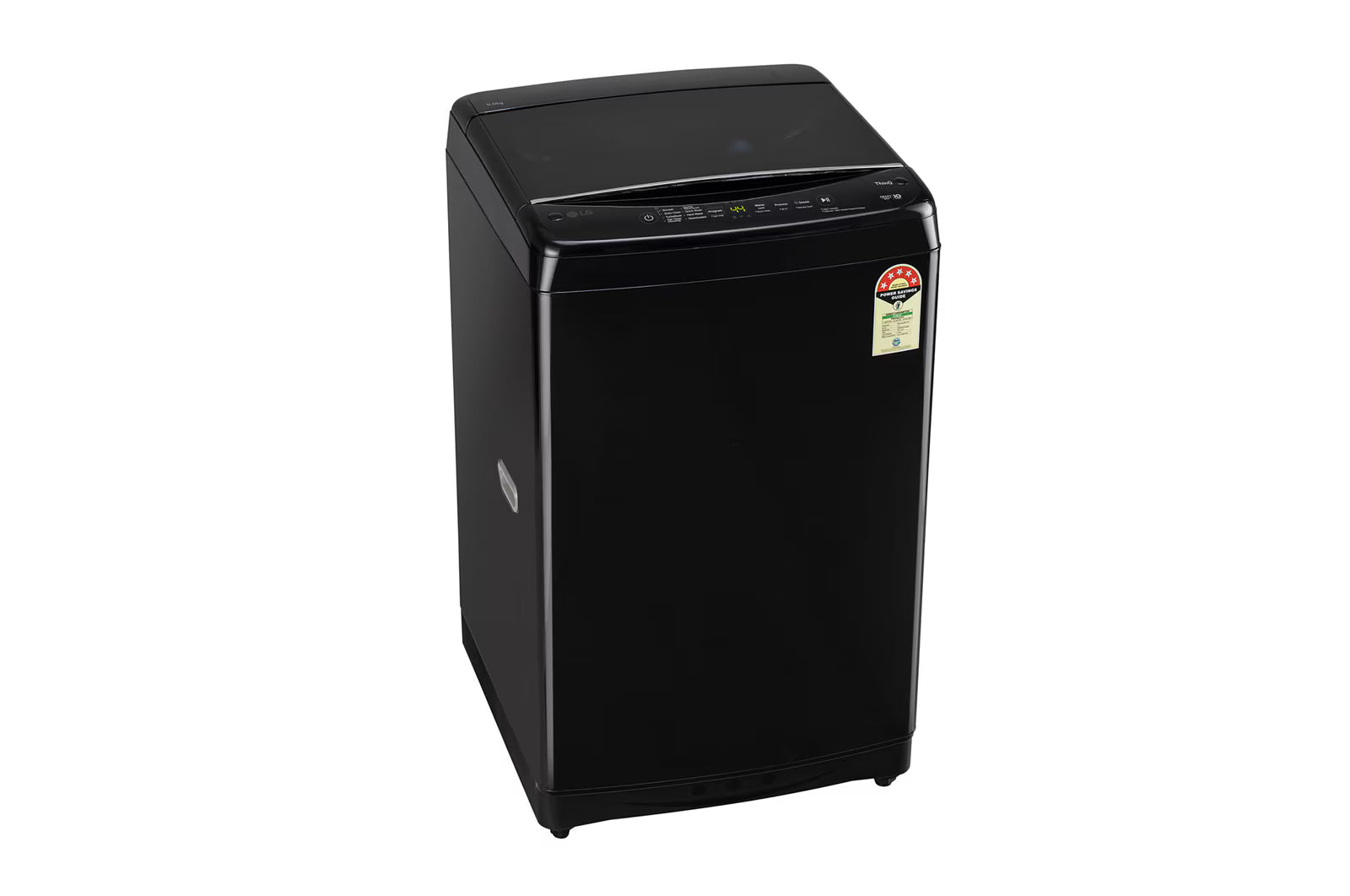 LG T90V4OB1S 9Kg Top Load Washing Machine, In-Built Heater, Onyx Black Mahajan Electronics Online