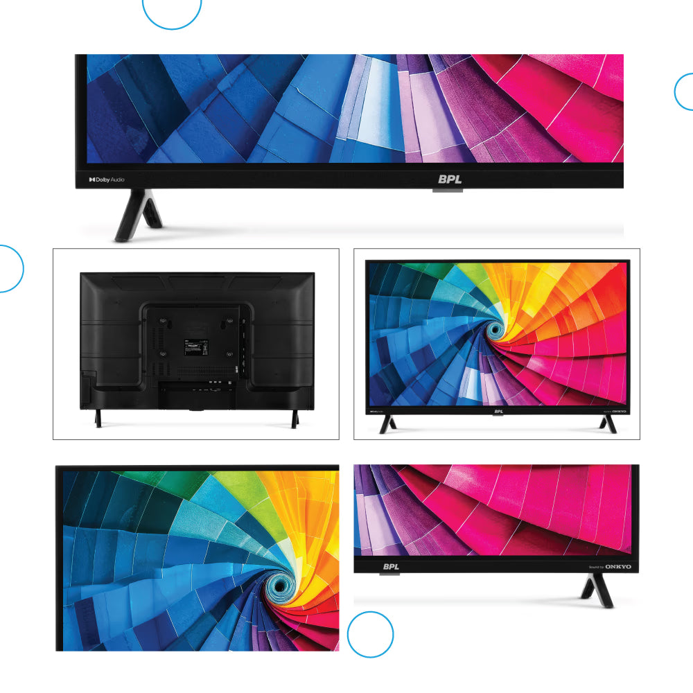 BPL 32HF2300 80 cm (32 inches), HD Ready Smart TV Plus with ADS Panel, JioHotstar, Black Mahajan Electronics Online