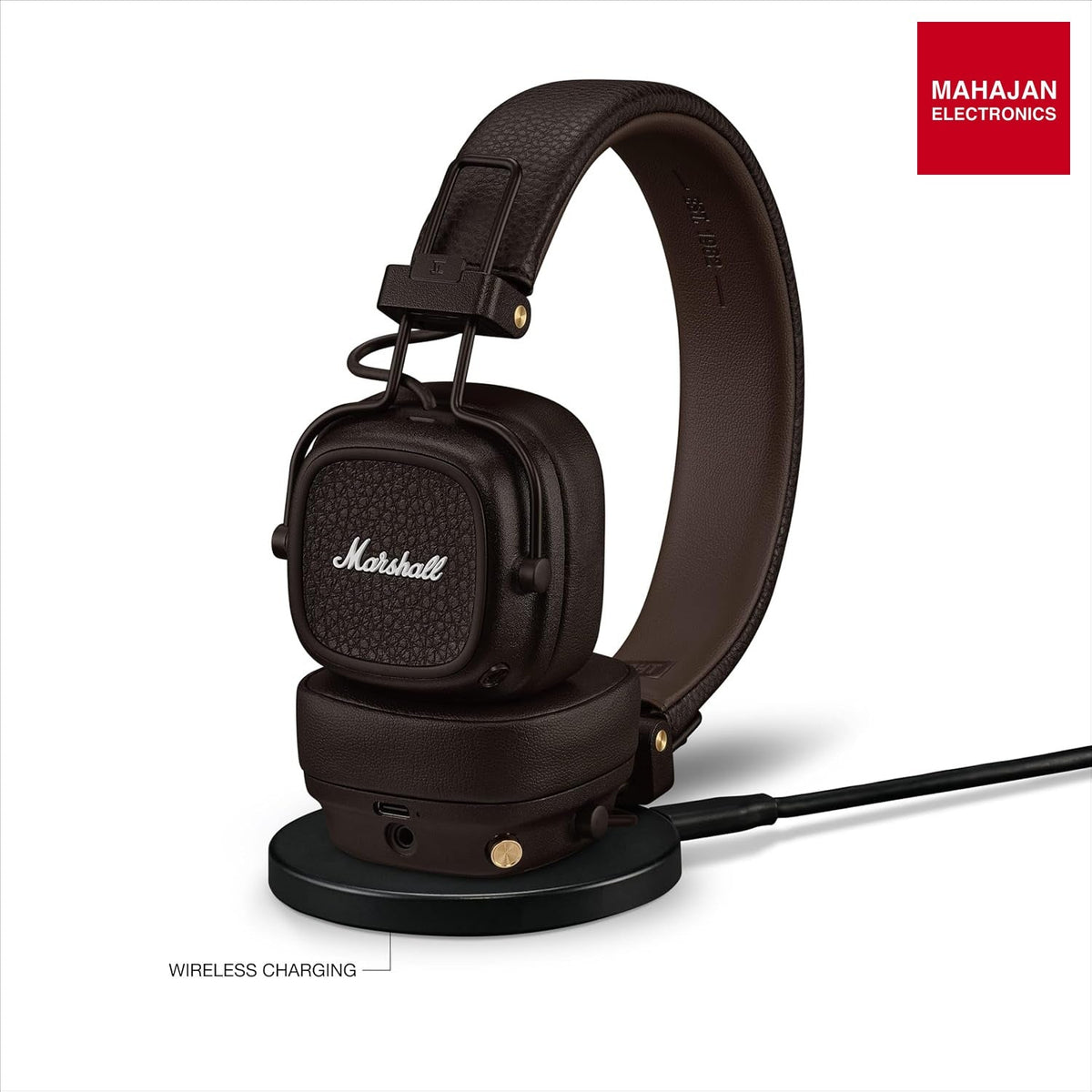 Marshall Major V Wireless On-Ear Headphones, Brown – Mahajan Electronics Online.