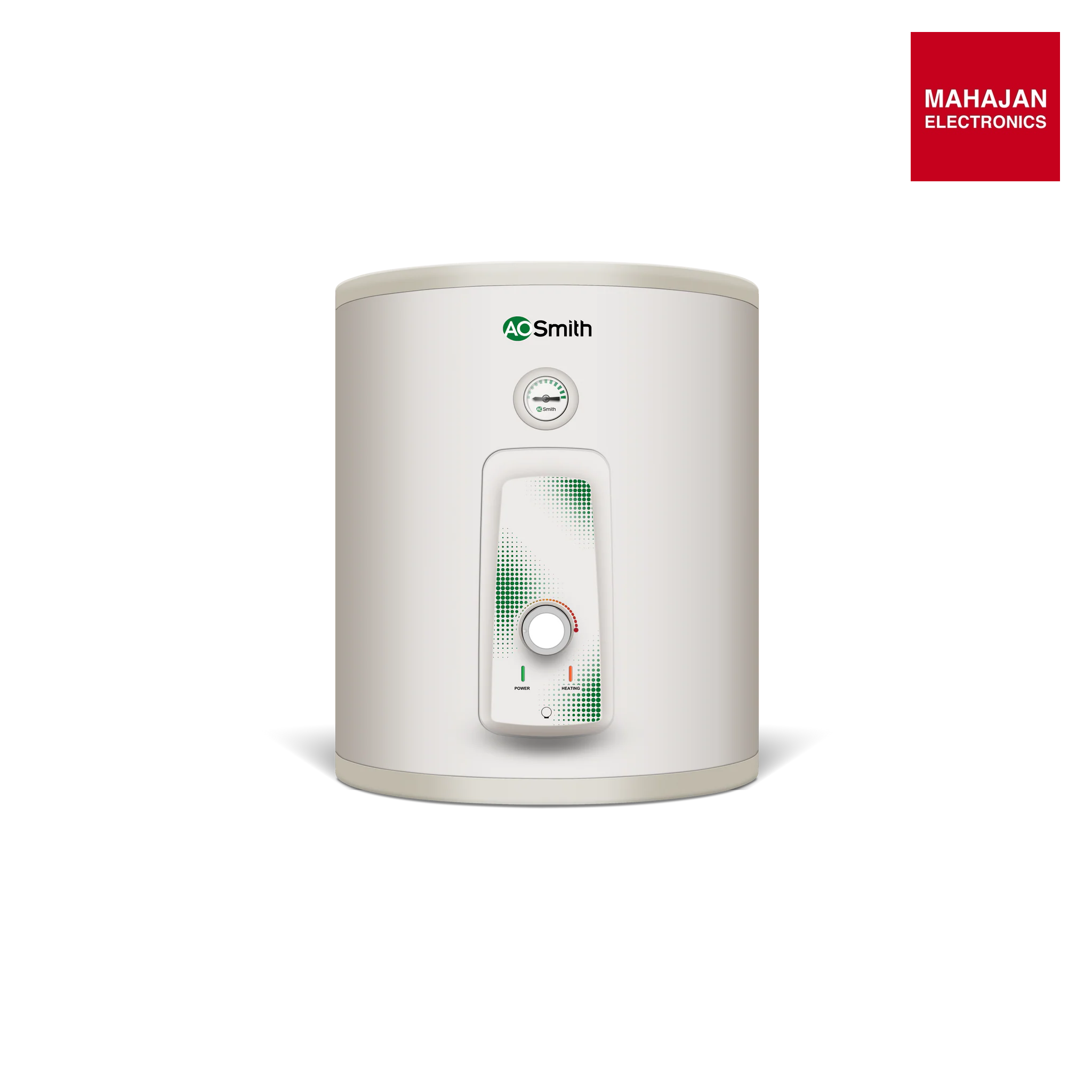 AO Smith VAS-X1-050 50 Litre Vertical Storage Water Geyser (White) | 3-Star Rated | Blue Diamond Tank Mahajan Electronics Online