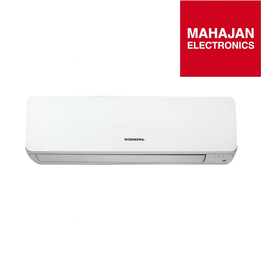 O General ASGG12CGAA-B 1 Ton 5 Star Inverter Split AC | Copper Condenser | Hyper Tropical Compressor | Free Installation