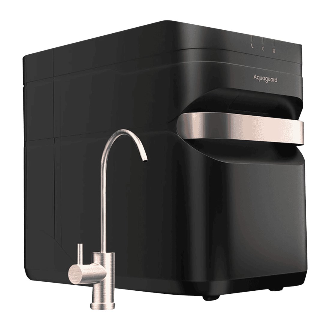 Aquaguard Aspire Designo UTC RO+UV Copper Water Purifier | 6.6L Storage | Water Saver RO Technology | Built-in Pump | Copper+Zinc Booster | Mahajan Electronics