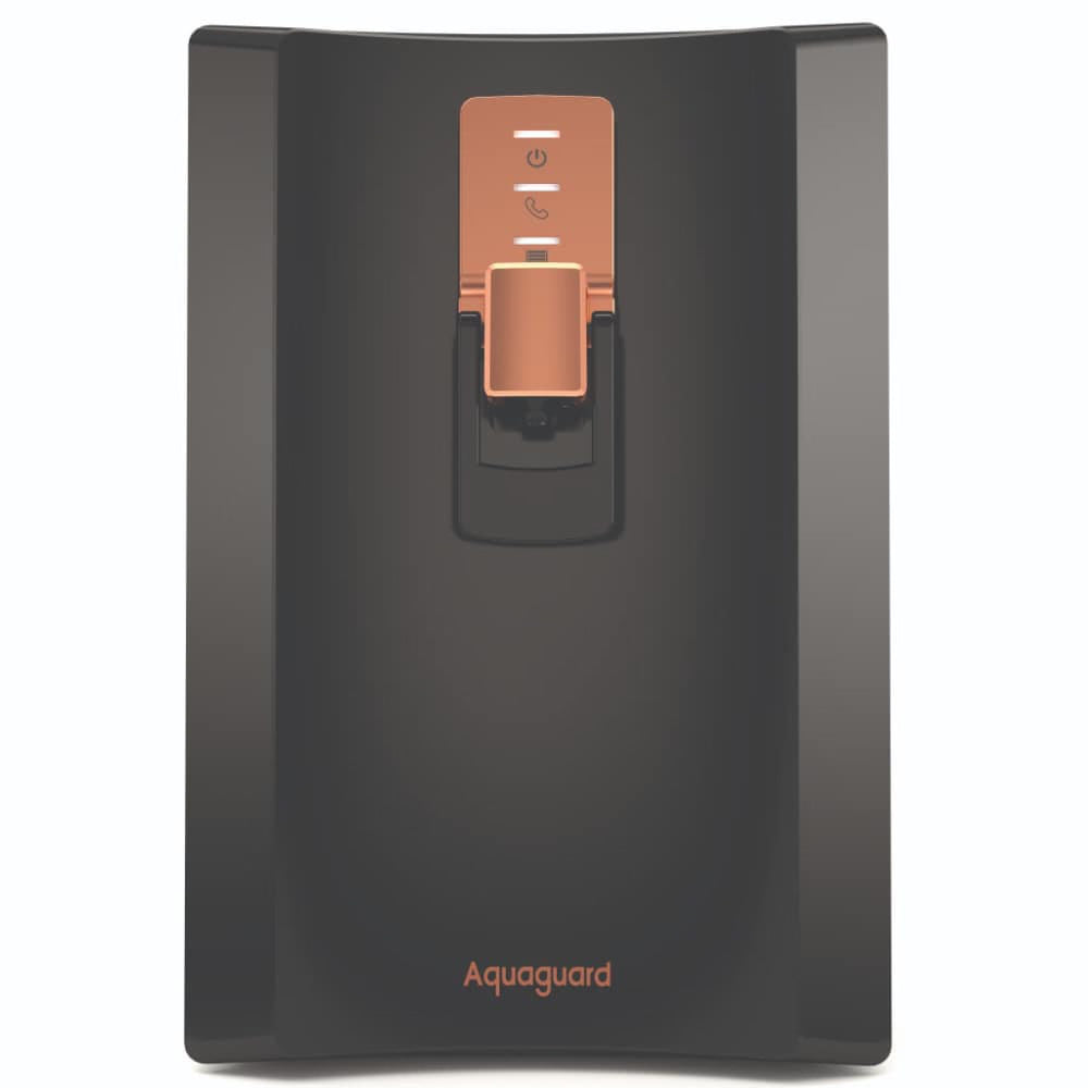 Aquaguard Enrich Superio 5L RO+UV+SS Water Purifier – Black & Metallic Copper(GWPDESR2X10B00) Eureka Forbes – Mahajan Electronics Online.