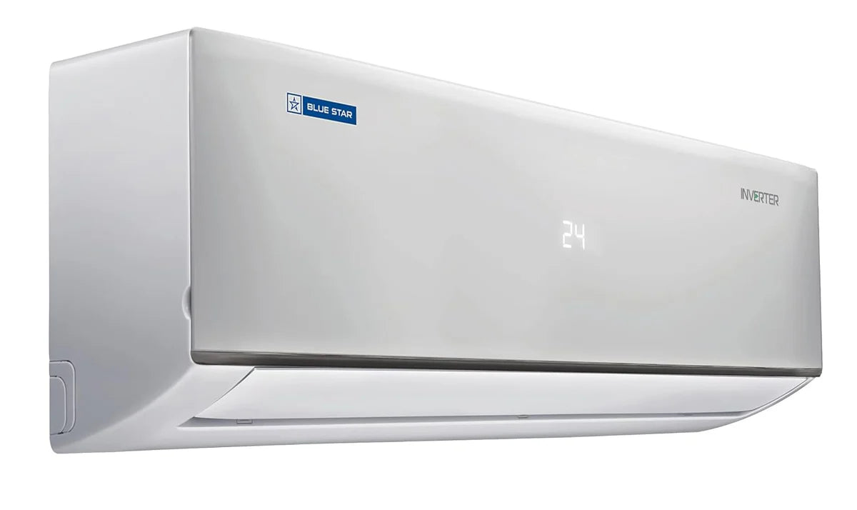Blue Star IC318DXU 1.5 Ton 3 Star Inverter AC 5-in-1 Convertible Cooling, Copper. Bluestar