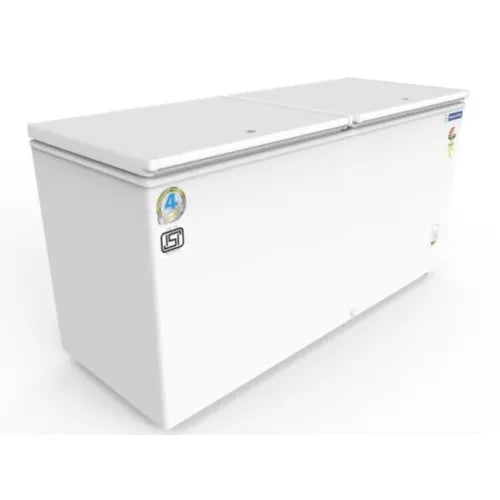 Blue Star HT2-M525 484L 2 Star convertible double-door deep freezer, white – Mahajan Electronics Online.