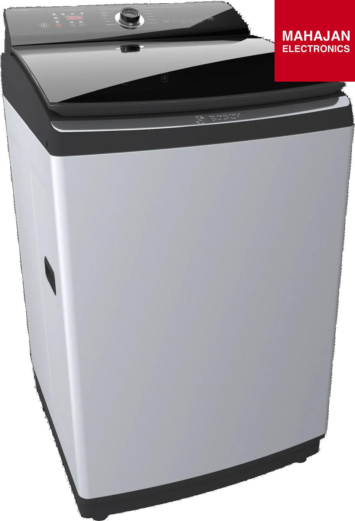 BOSCH WOI904S0IN 9 kg Fully Automatic Top Load Washing Machine with In-built Heater Silver Mahajan Electronics Online