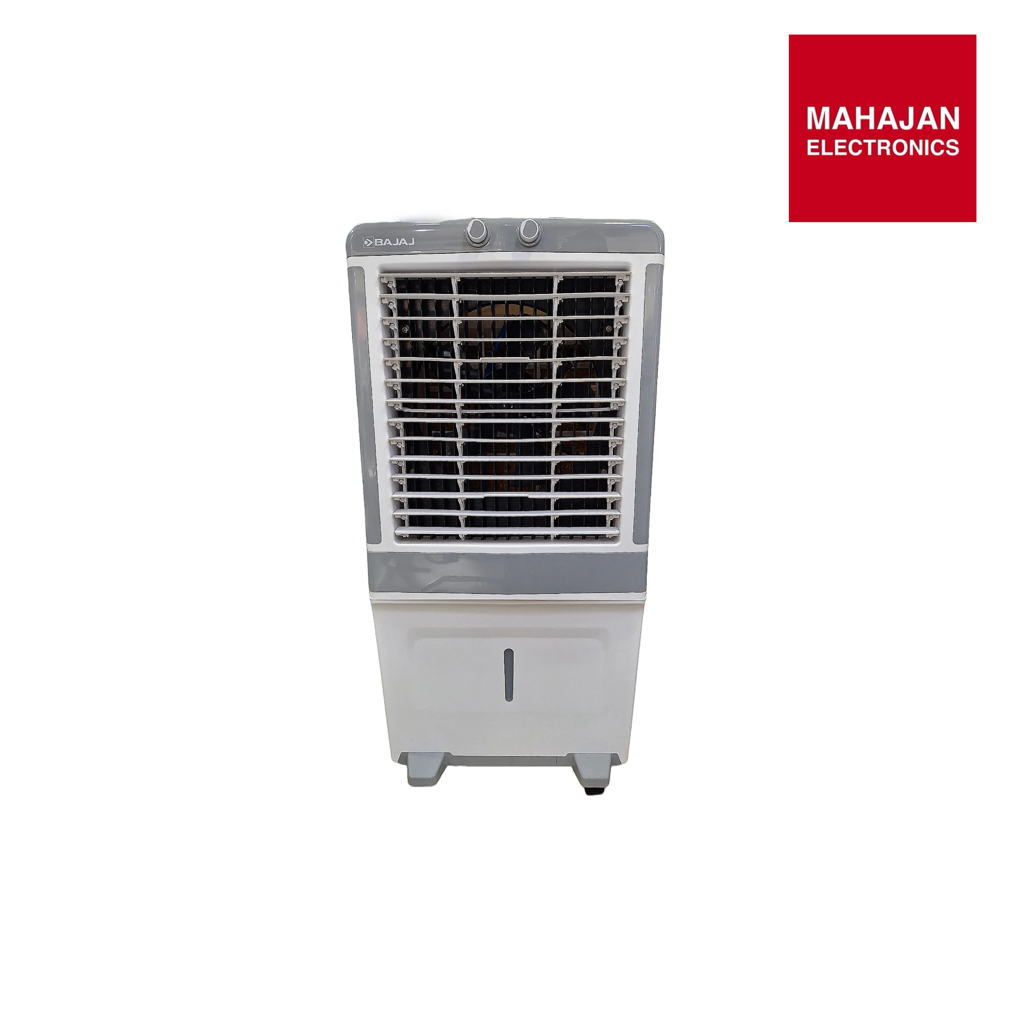 Bajaj DMH 87X 87 Litre Desert Air Cooler (White, 480162) – Powerful Air Throw with DuraTuff PRO Motor, Hexacool Pads & 5200 CMH Airflow Mahajan Electronics