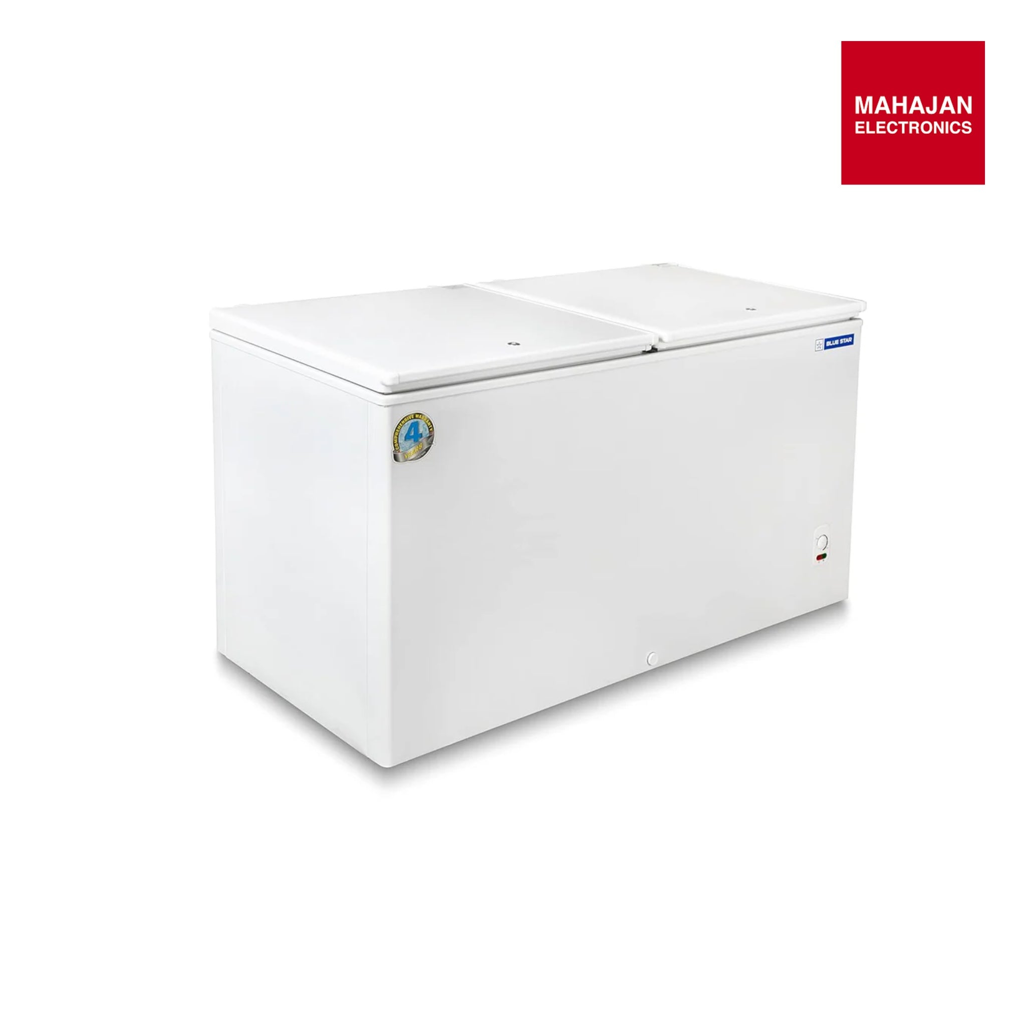 Blue Star CF3-500MPW Double Door Deep Freezer (484 L, White) mahajan electronics online