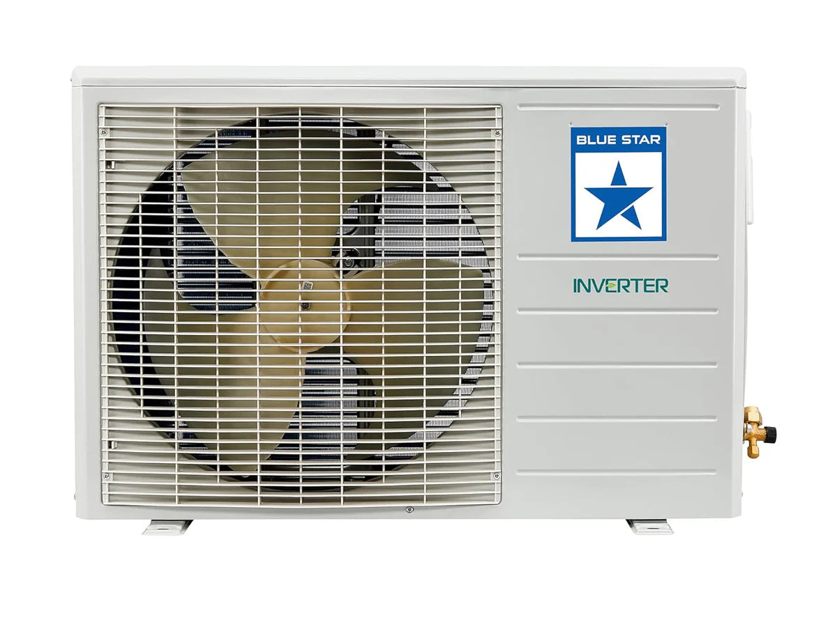 Blue Star, IC318DXU 1.5 Ton 3 Star Inverter AC 5-in-1 Convertible Cooling, Copper, ONLINE MAHAJAN ELECTRONICS.
