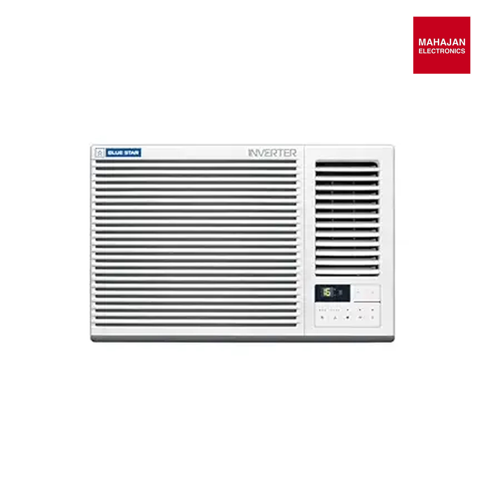 Blue Star WIA318GXU 1.5 Ton 3 Star Inverter Window AC | Copper Condenser, Turbo Cool, Anti-Bacterial Filter – Mahajan Electronics Online.