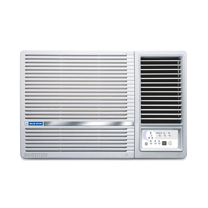 Blue Star WIA518LXU 1.5 Ton 5 Star Inverter Window AC | 5-in-1 Convertible Cooling | Copper Condenser | Turbo Cool | Dry Mode | R32 Refrigerant -Online Mahajan Electronics