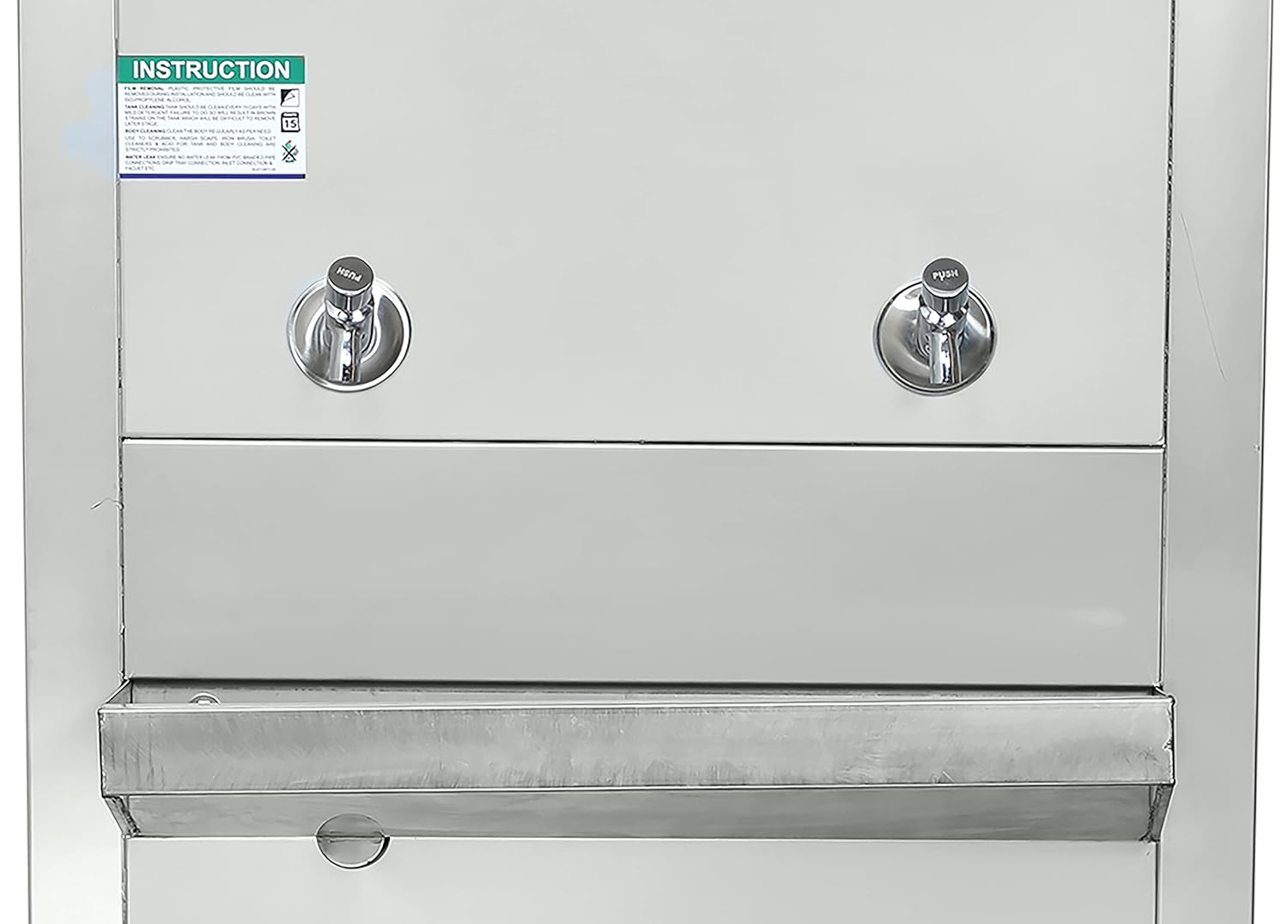Blue Star Water Cooler SWC6080SS 80L Storage, 60L/hr Cooling, Double Tap, Fully Stainless Steel Body-Online Mahajan Electronics