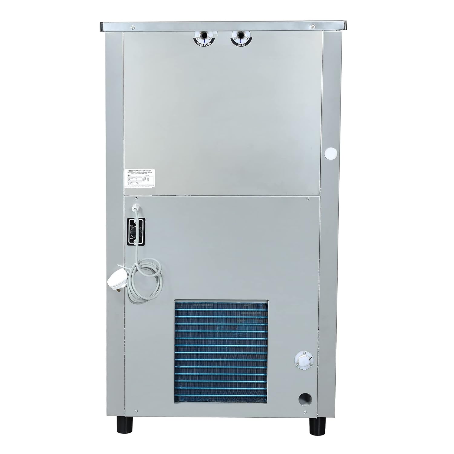 Blue Star Water Cooler SWC6080SS 80L Storage, 60L/hr Cooling, Double Tap, Fully Stainless Steel Body-Online Mahajan Electronics