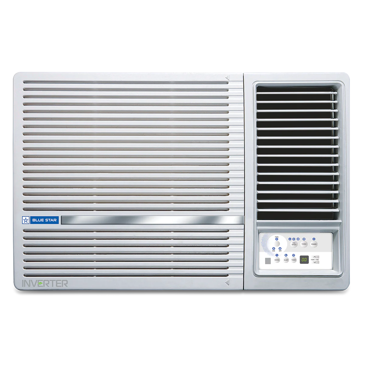 Blue Star WIA518LXU 1.5 Ton 5 Star Inverter Window AC | 5-in-1 Convertible Cooling | Copper Condenser | Turbo Cool | Dry Mode | R32 Refrigerant -Online Mahajan Electronics