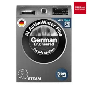 Bosch WGA254IRIN 10 kg 5 Star Front Load Fully Automatic Washing Machine, AI ActiveWater, Automated Dosing of – Mahajan Electronics Online.