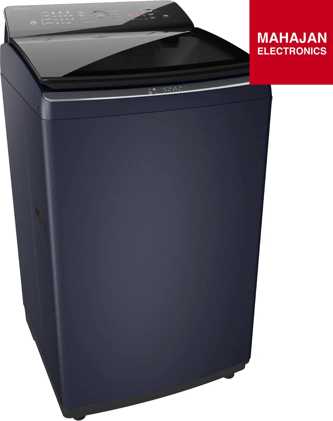 Bosch WOE802B7IN 8 Kg 5 Star Fully Automatic Top Load Washing Machine (Black/Silver) | ExpertCare Wash System | VarioInverter Motor | Soft Closing Lid