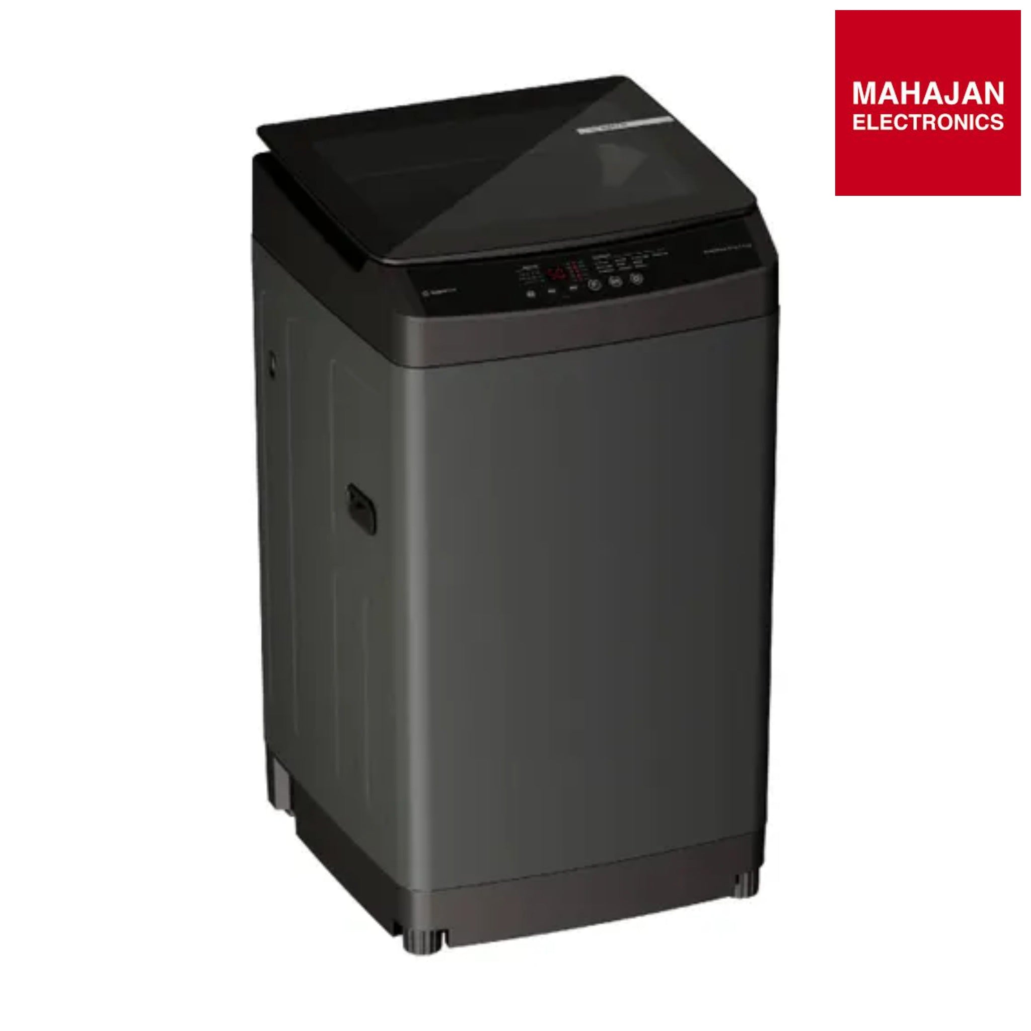Bosch WOE80AG0IN 8 Kg Fully Automatic Top Load Washing Machine | Reload Function | Multiple Water Protection | LED Display (Black)-Online Mahajan Electronics