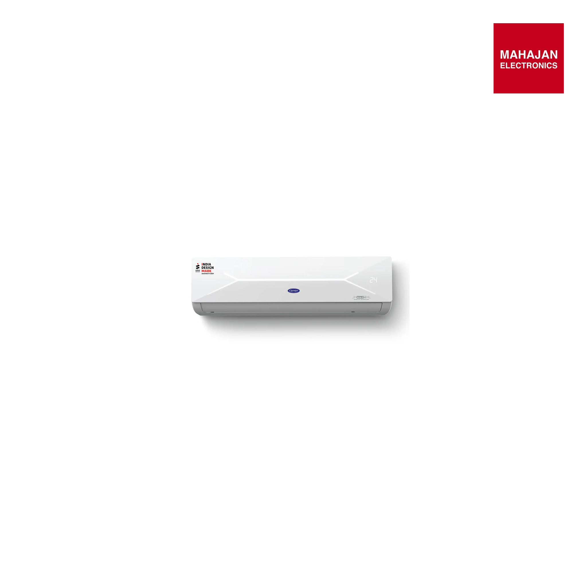 Carrier 24k XCEL LUMO Gxi 3 Star CAI24CL3R36F1 Split Inverter AC 2 Ton 3 Star Inverter Split AC | 6-in-1 – Mahajan Electronics Online.