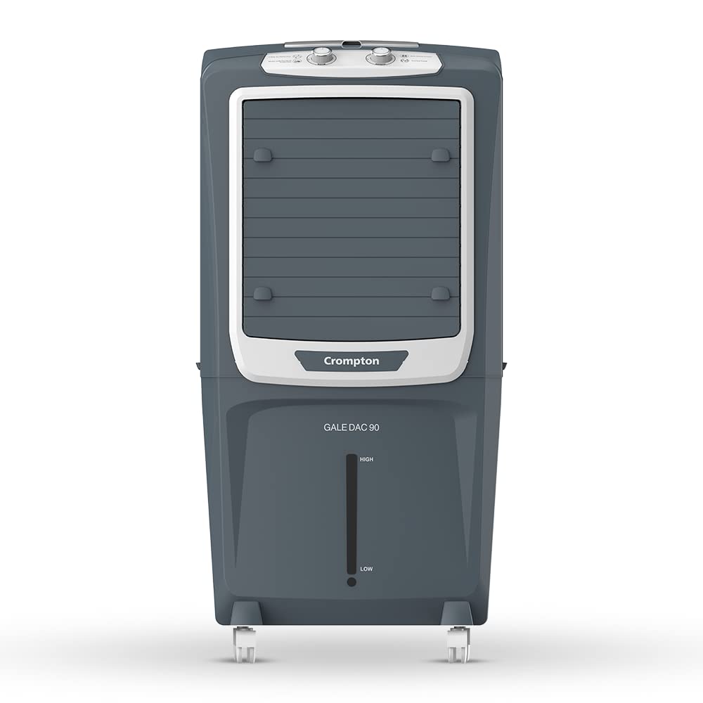 Crompton Gale 90 Litres Desert Air Cooler for home | Large & Easy Clean Ice Chamber Mahajan Electronics Online