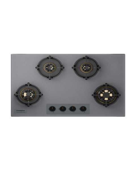 Crompton HOB-SSFB804SP-MBU 80CM Grey 3D Brass Burners with Flame Failure Mahajan Electronics Online